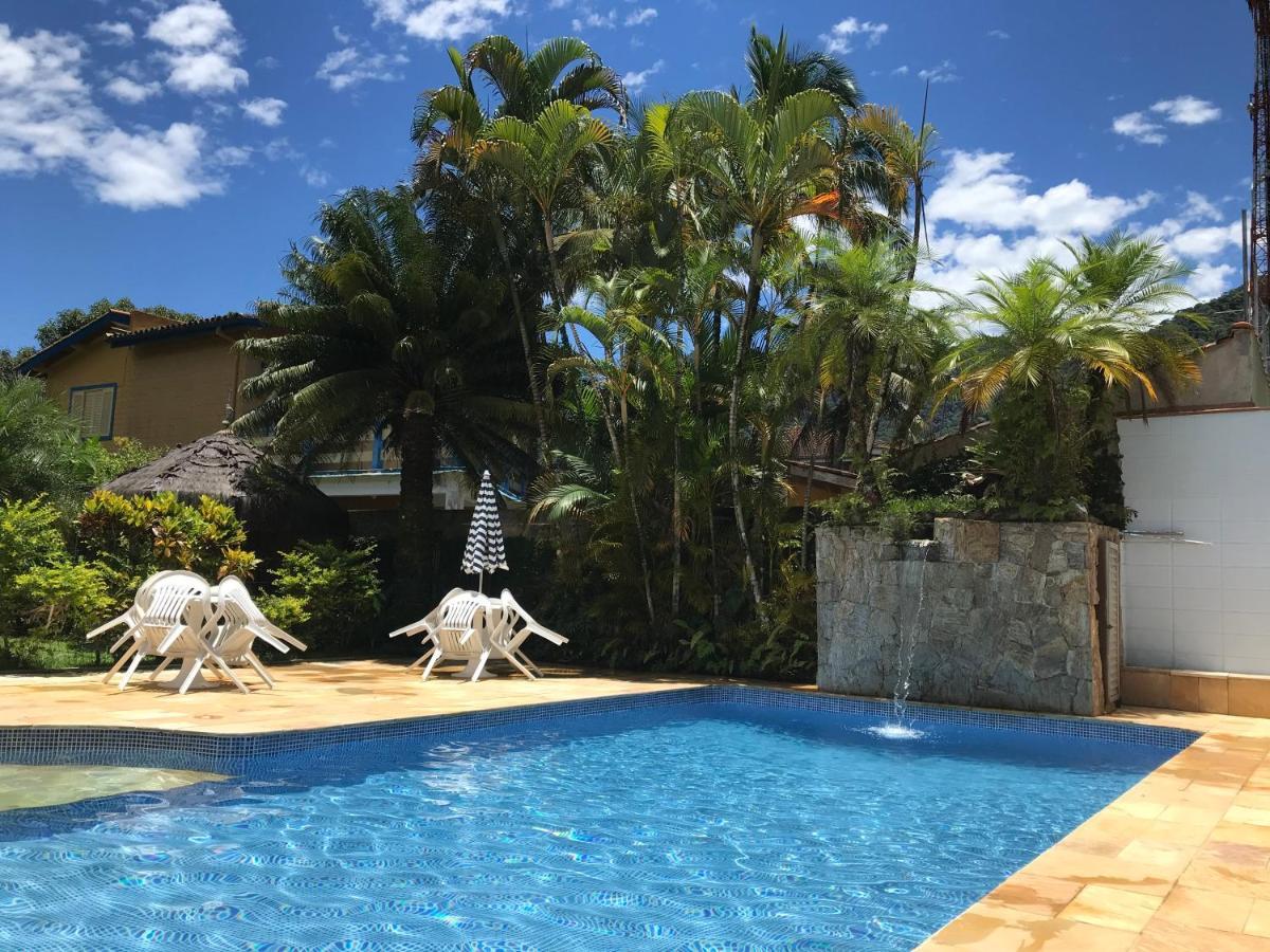 Apartamento Estilo Chale Com Piscina Ubatuba Kültér fotó